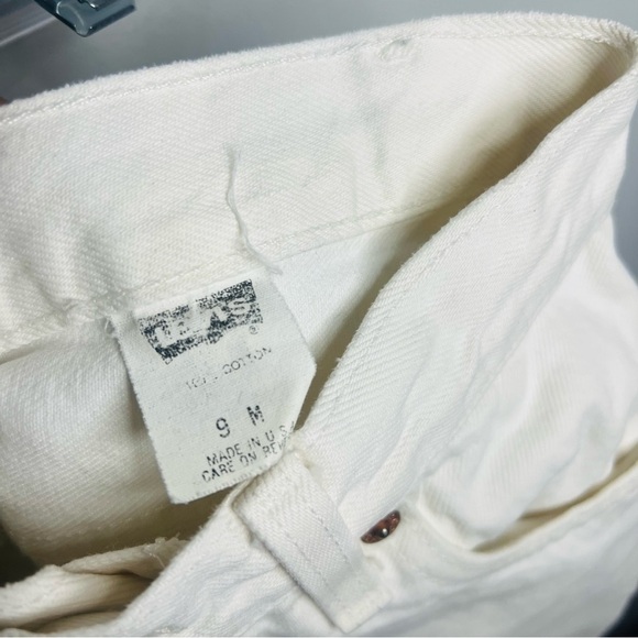 Vintage 0993 Levi’s 17501-0123 “Bermuda” Cut Jeans 9M - Picture 4 of 10